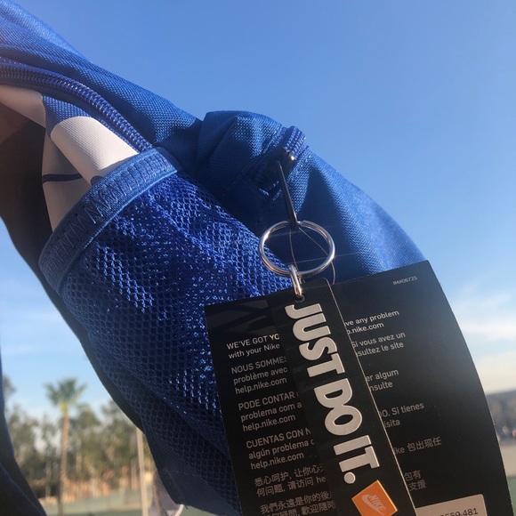 Nike Sportswear Tajun Backpack Royal Blue NEW - Picture 7 of 7